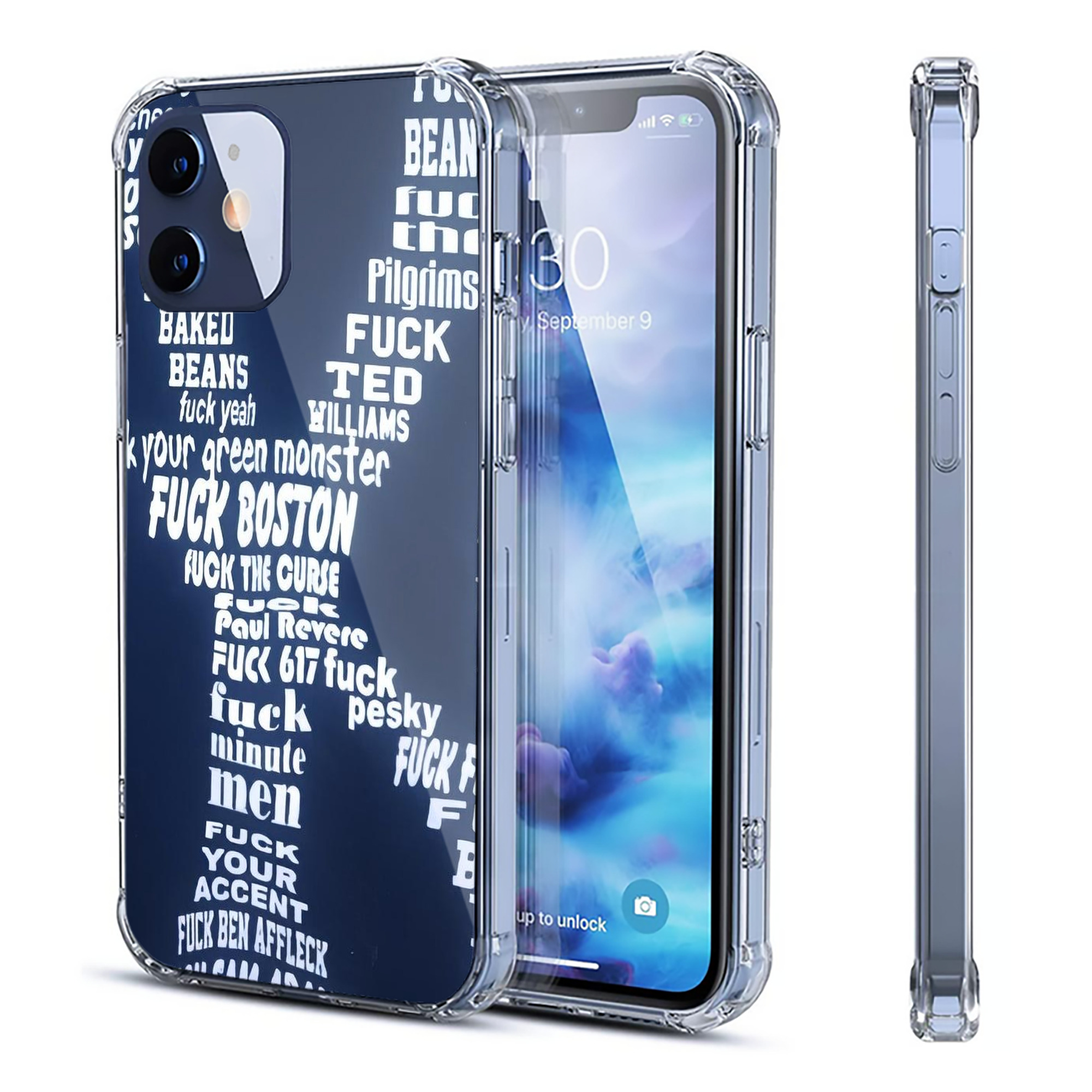 New York Yankees 224 Clear IPhone 12 Case – Soft TPU With UV Print – Enhanced Drop Protection, Precise Fit, Anti-Fingerprint, Customizable Design, Scratch-Resistant, Yellow-Resistant